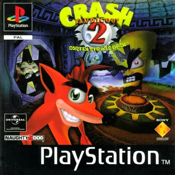 Crash Bandicoot 2 - Cortex Strikes Back (US) box cover front